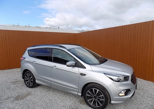 Ford Kuga cena 77900 przebieg: 58000, rok produkcji 2019 z Bielawa małe 562